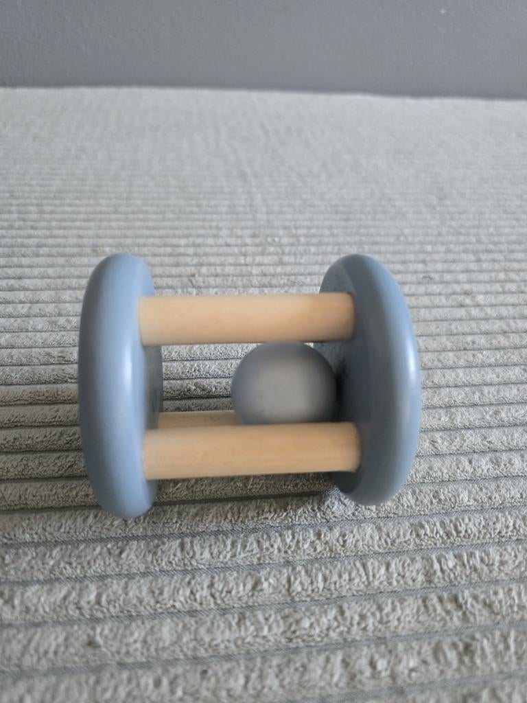 Little Dutch Houten Roller Rammelaar Paddenstoel, Kinderen en Baby's, Speelgoed | Babyspeelgoed, Ophalen of Verzenden, Zo goed als nieuw