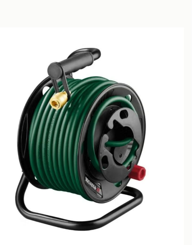 Perslucht slang haspel, Nieuw, Ophalen of Verzenden, Minder dan 200 liter/min, 10 bar of meer