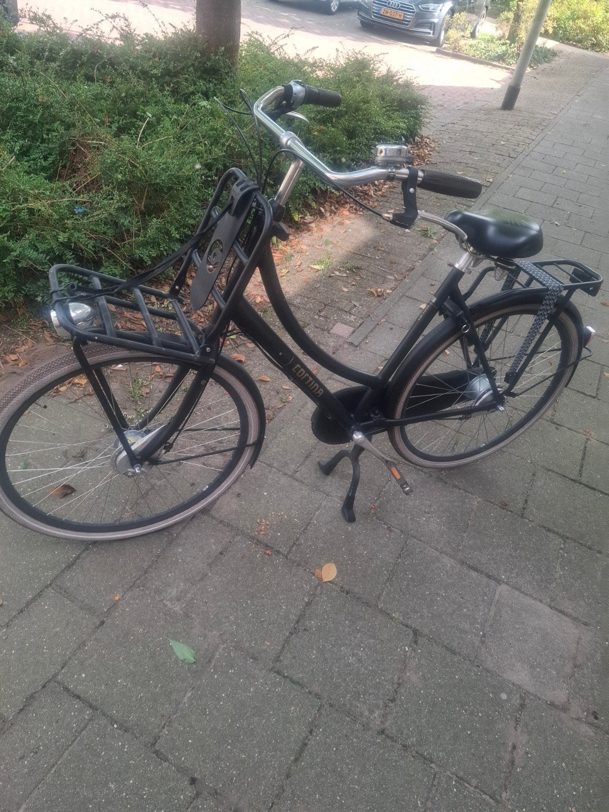 Foto 3 van Cortina U4 Transportfiets Dames - Zwart