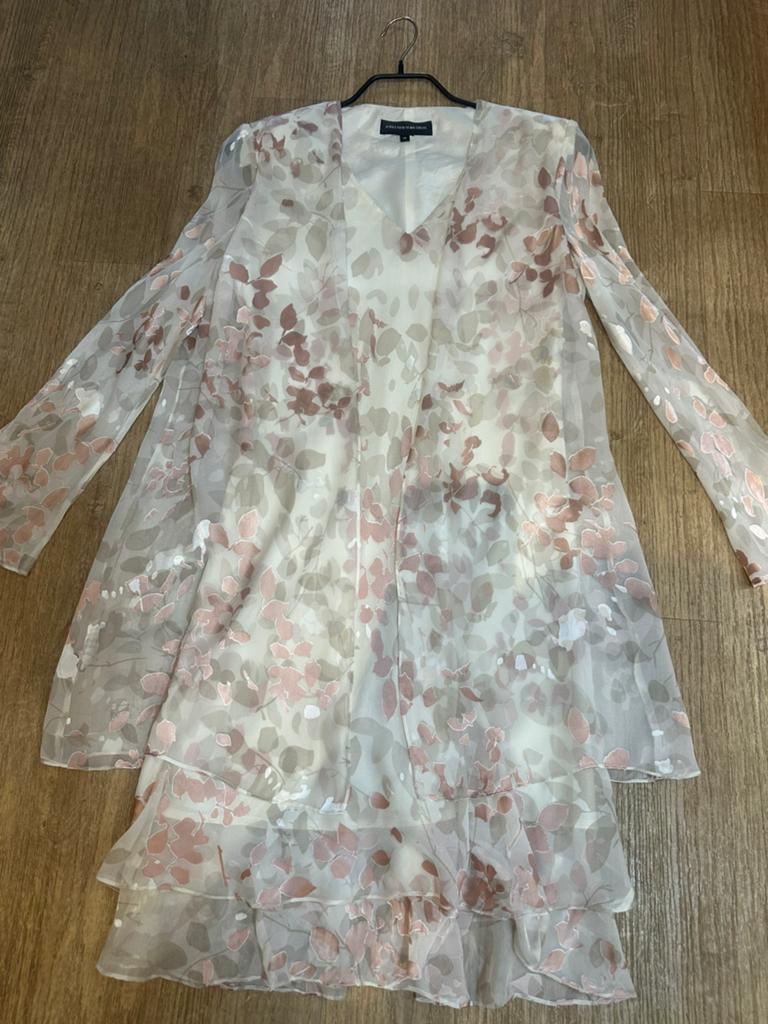 JONES NEWYORK DRES 40, Kleding | Dames, Jurken, Ophalen of Verzenden, Zo goed als nieuw, Maat 38/40 (M), Onder de knie