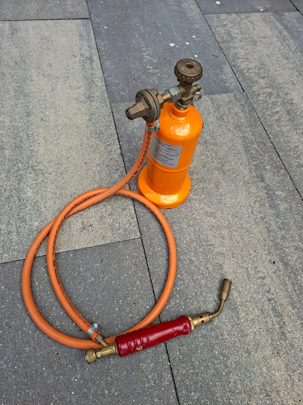 Gasbrander met slang en brander, Ophalen, Zo goed als nieuw, Overige typen, Overige merken