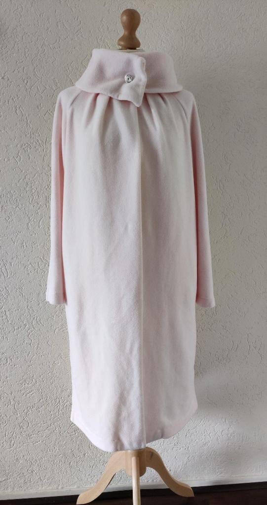 Fürstenberg ochtendjas roze fleece met bling-knoop maat 36, Ophalen of Verzenden, Zo goed als nieuw, Roze, Overige typen