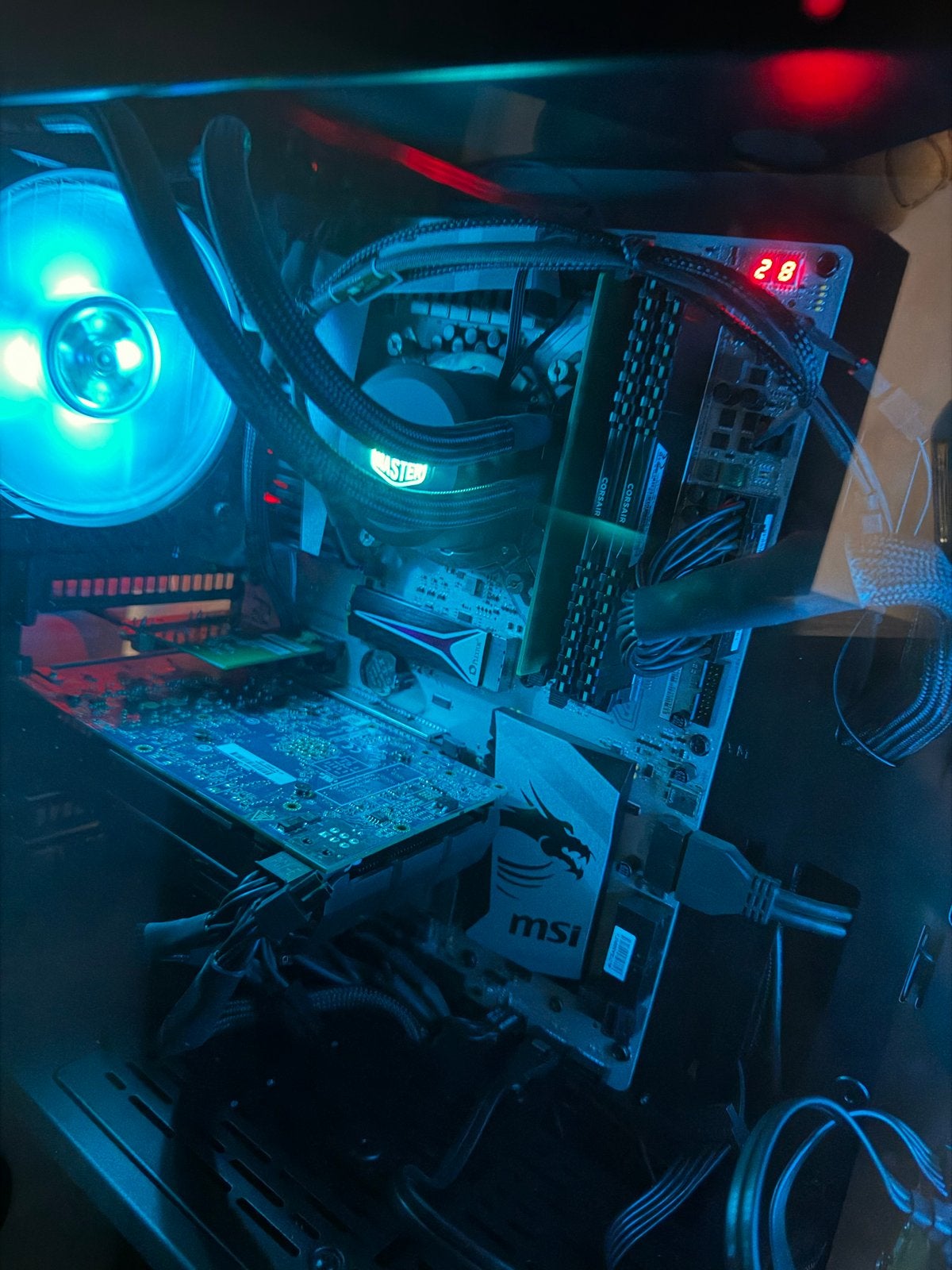 Gaming PC: i5-7600K, 24GB RAM, RX 480 (4GB), Win 11 Pro, Gebruikt, HDD, Ophalen of Verzenden, Gaming