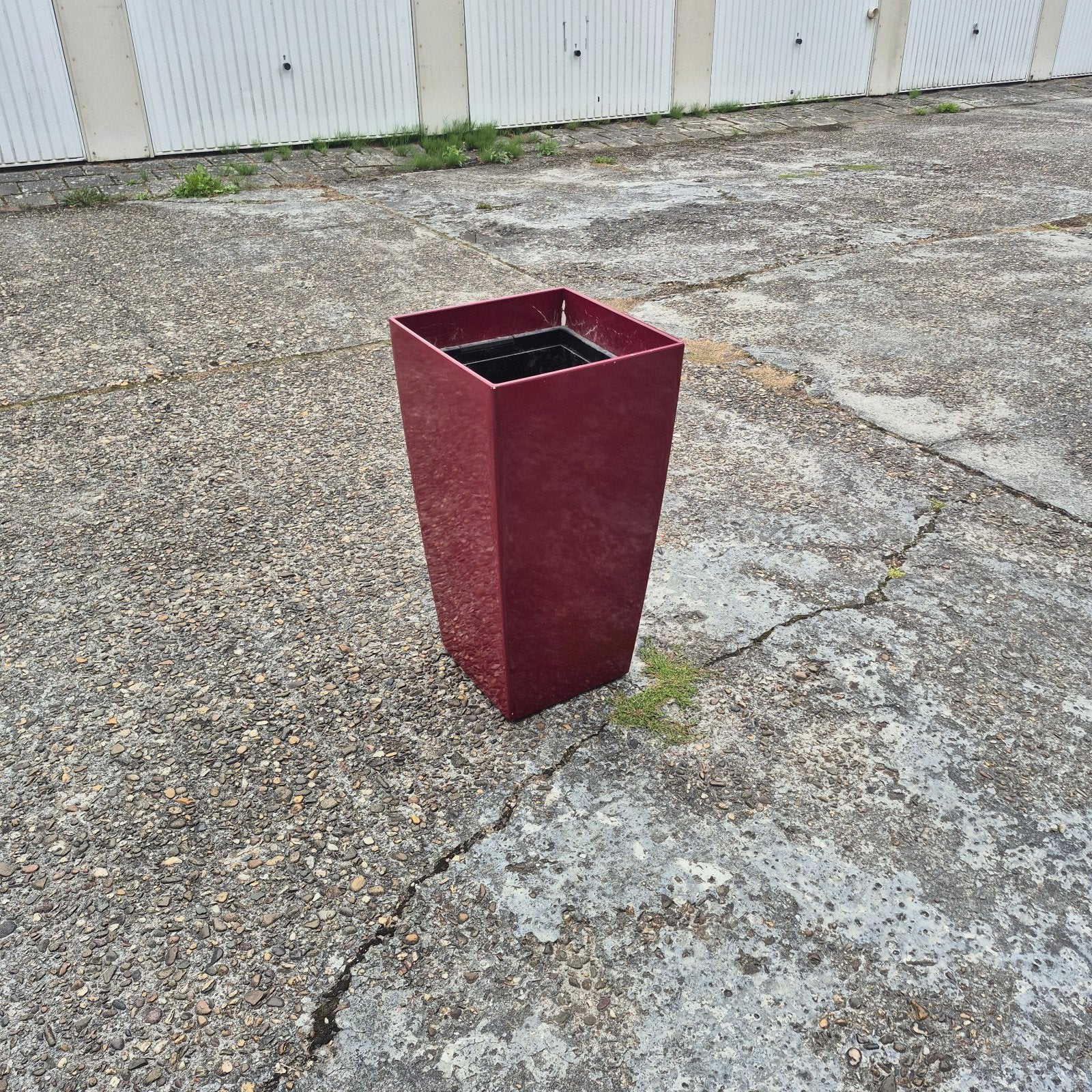 Lechuza grote plantenbak 75 cm hoog, Tuin en Terras, Bloembakken en Plantenbakken, Ophalen, Kunststof, 60 cm of meer
