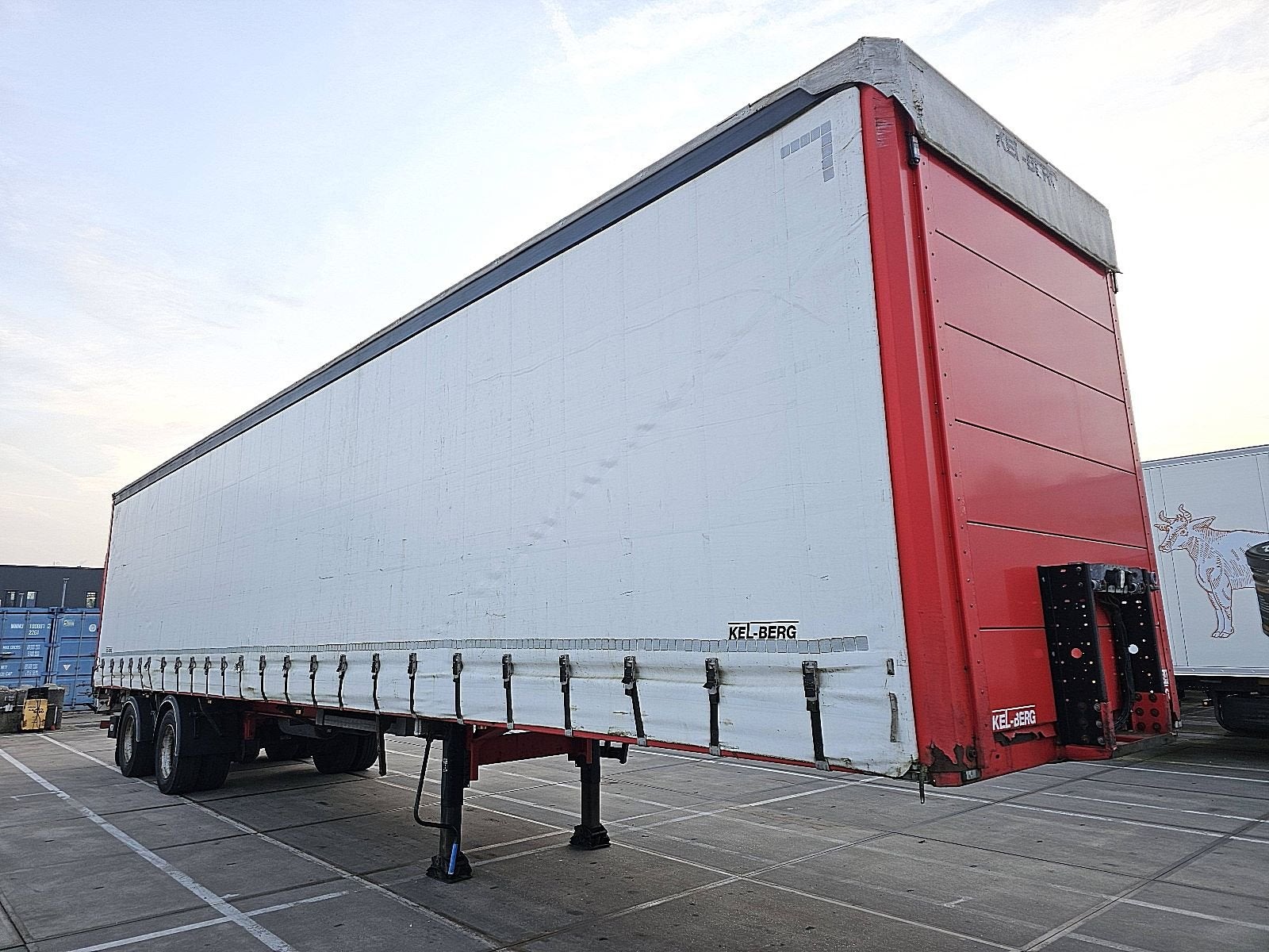 KELBERG S3582 2 axle taillift, Overige kleuren, Bedrijf, Aanhangers en Opleggers, Te koop