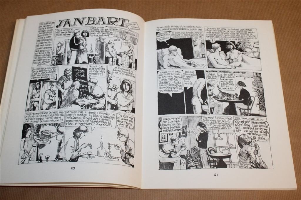 Niemand houdt vamme... — Jan-Bart Strip — Jaap Vegter, Boeken, Eén stripboek, Ophalen of Verzenden, Gelezen