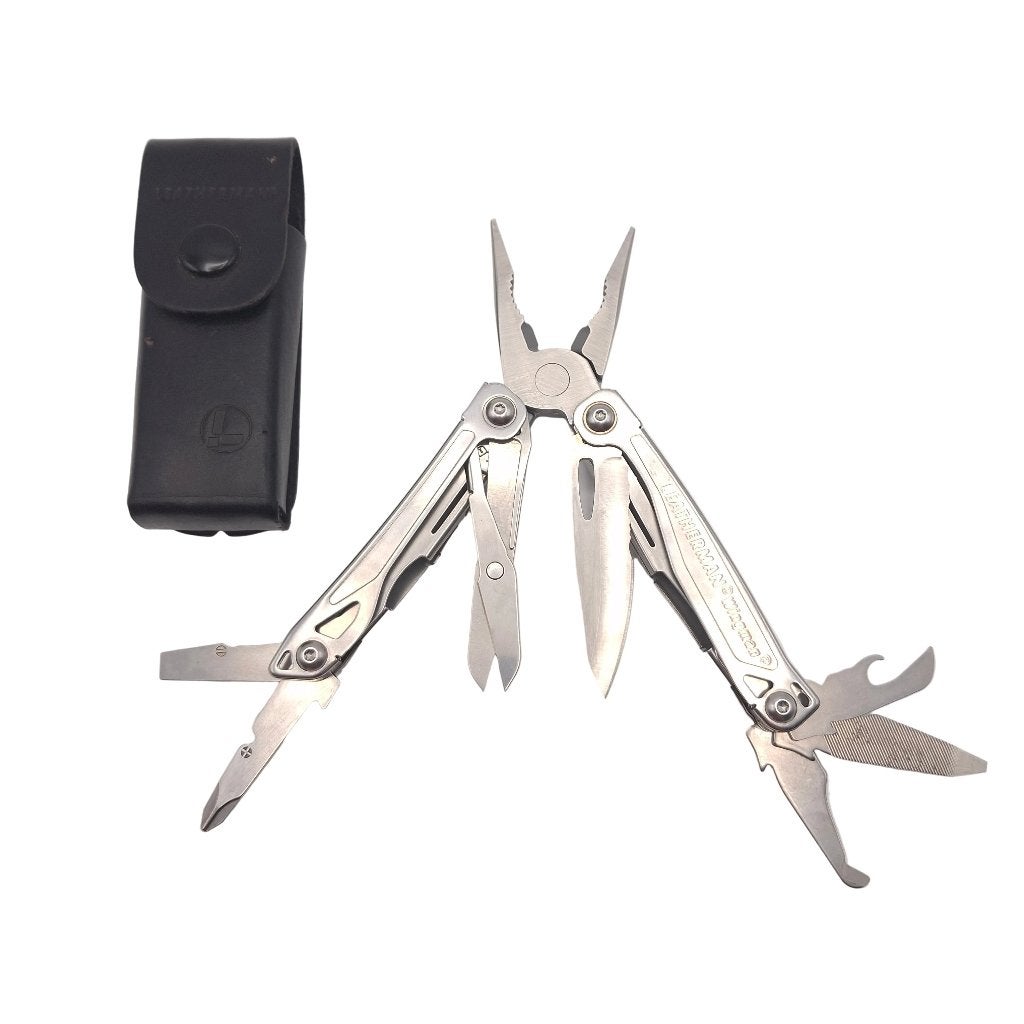 Leatherman Wingman met lederen foedraal – Grade B, Ophalen of Verzenden, Zo goed als nieuw