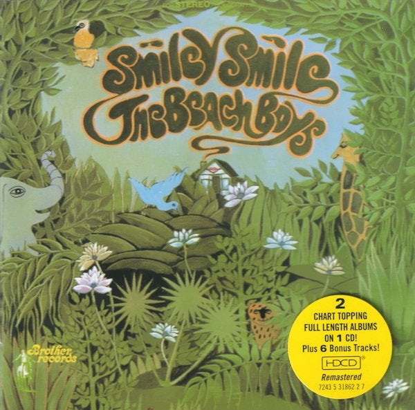 The Beach Boys - Smiley Smile / Wild Honey (CD), Ophalen of Verzenden, Zo goed als nieuw, Poprock, Album