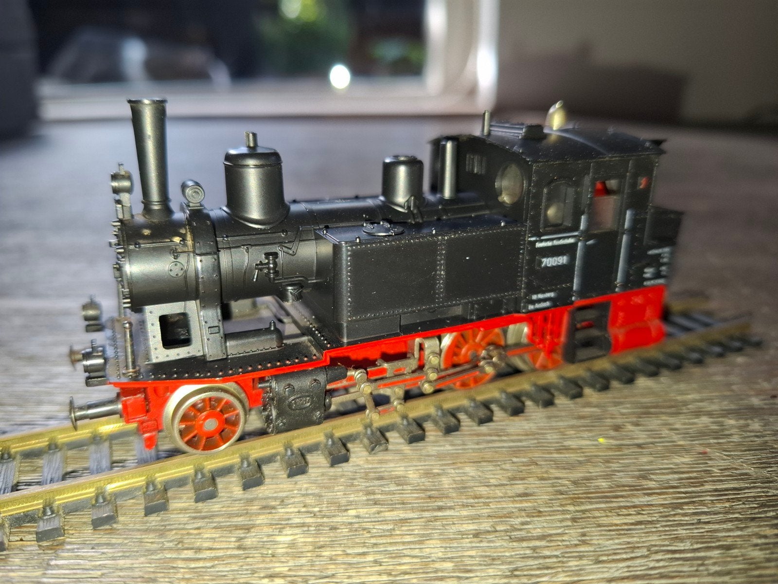 Fleischmann HO 70091 Locomotief - Zeer Mooi, Gebruikt, Fleischmann, Ophalen of Verzenden, Gelijkstroom