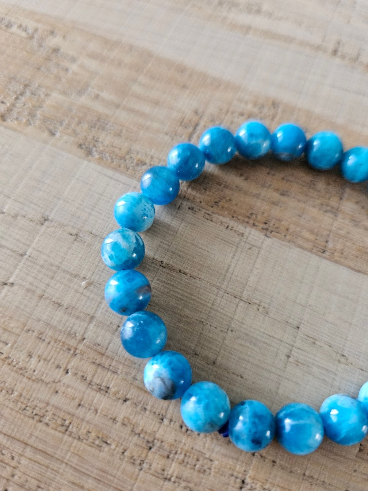 Edelsteen Apatiet armband 8mm AFGEPRIJSD, Sieraden, Tassen en Uiterlijk, Ophalen of Verzenden, Nieuw