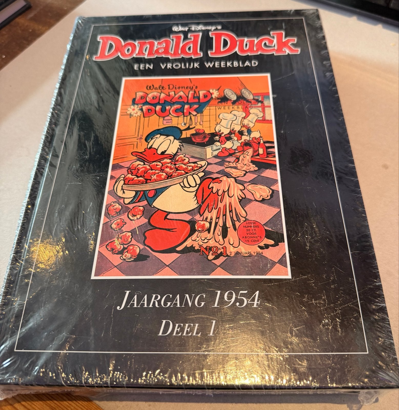 Donald Duck Jaargang 1954 Deel 1 & 2 Facsimile, Complete serie of reeks, Ophalen, Nieuw
