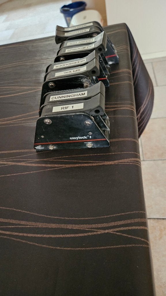 valstoppers easylock, Watersport en Boten, Ophalen of Verzenden, Gebruikt, Dekbeslag, Zeilboot