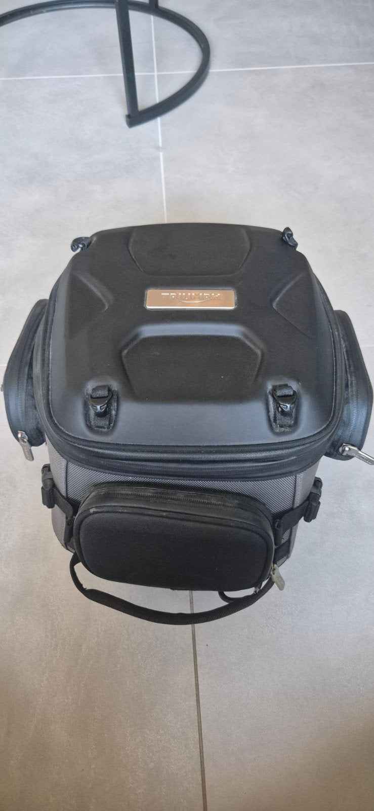 Originele Triumph tanktas / tankkoffer incl. regenhoes, Ophalen of Verzenden, Zo goed als nieuw