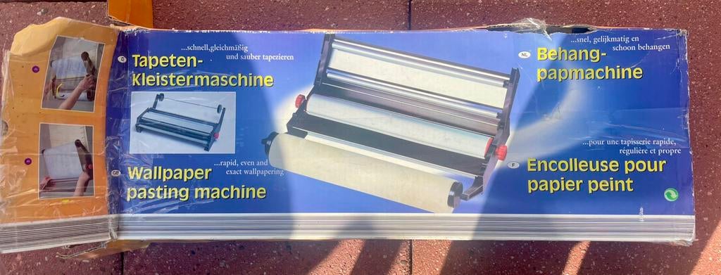 Behang plak/in pap machine als nieuw, Ophalen of Verzenden, Zo goed als nieuw