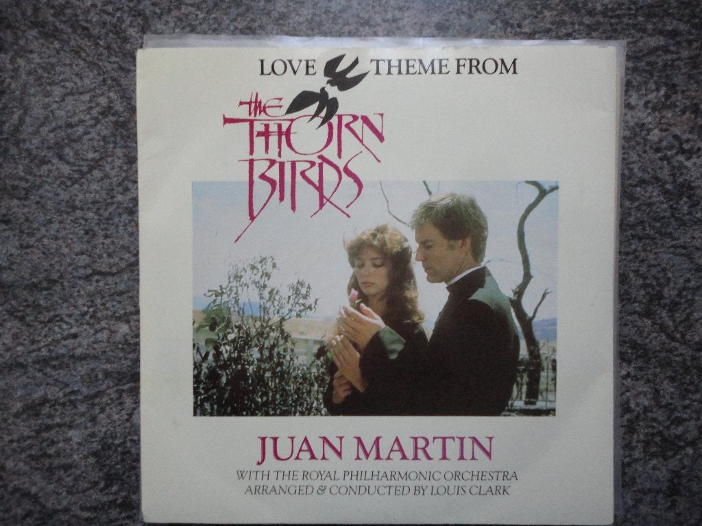 Juan Martin - Theme from "The Thorn Birds" UK 1983 FH, Gebruikt, Fotohoes, 7 inch, Ophalen of Verzenden