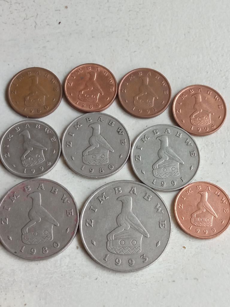 Zimbabwe lot munten., Postzegels en Munten, Munten | Afrika, Ophalen of Verzenden, Zimbabwe, Setje
