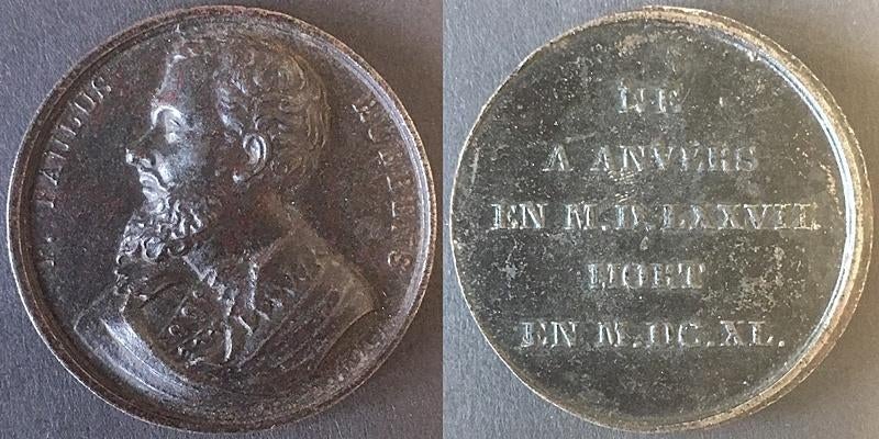 Penning Peter Paul Rubens, Verzenden, Overige materialen