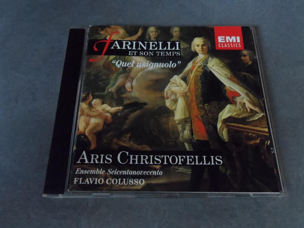 Aris Christofellis |Farinelli, Son Temps 'Quel Usignuolo' CD, Verzenden, Barok, Gebruikt