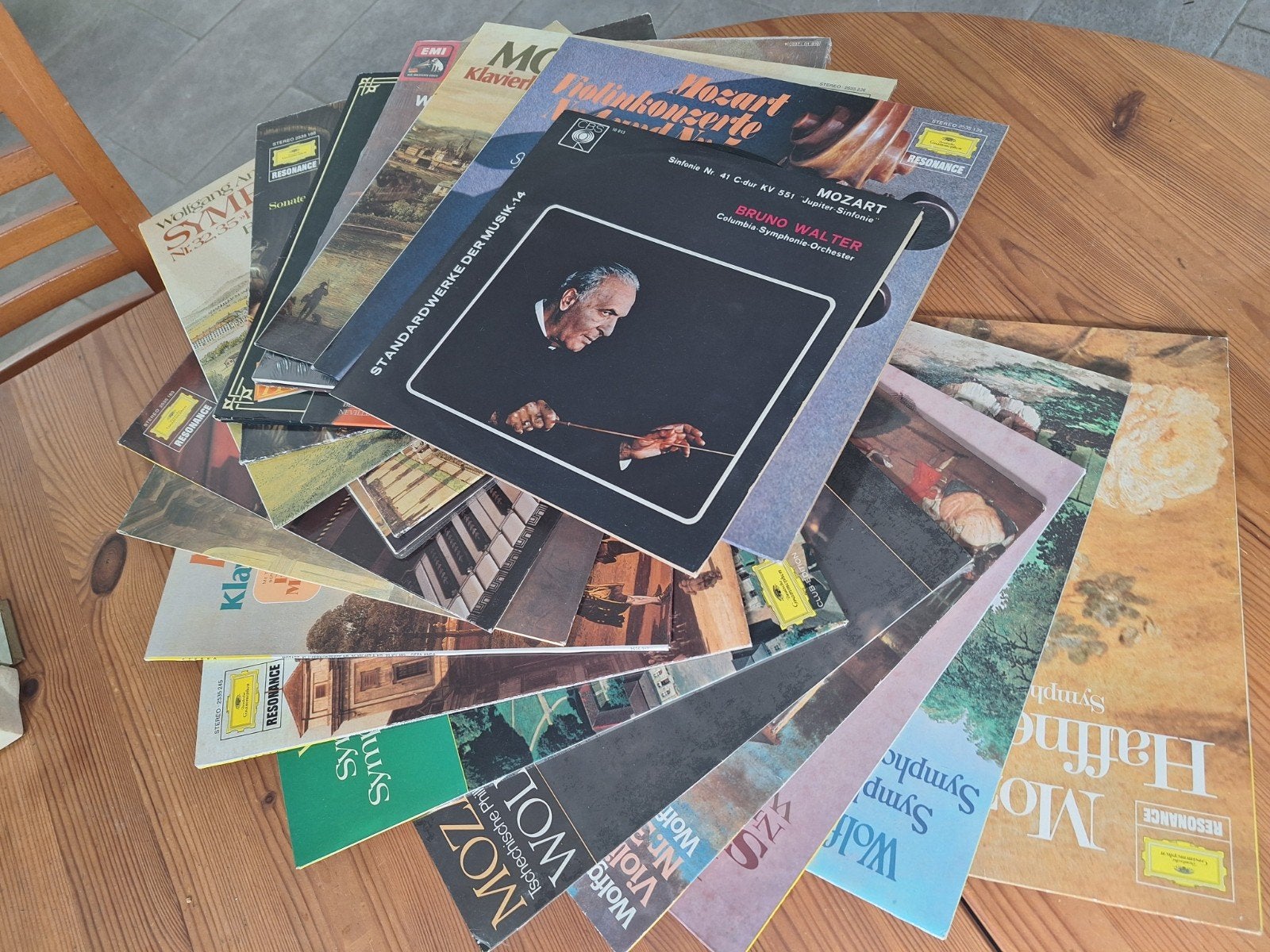 20 elpee's van Mozart, Cd's en Dvd's, Ophalen, Zo goed als nieuw, 12 inch