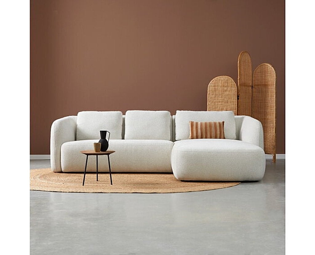 PEPP interiors Hoekbank CLOUD chaise longue R, Ophalen, 250 tot 300 cm, Nieuw, Vierpersoons of meer