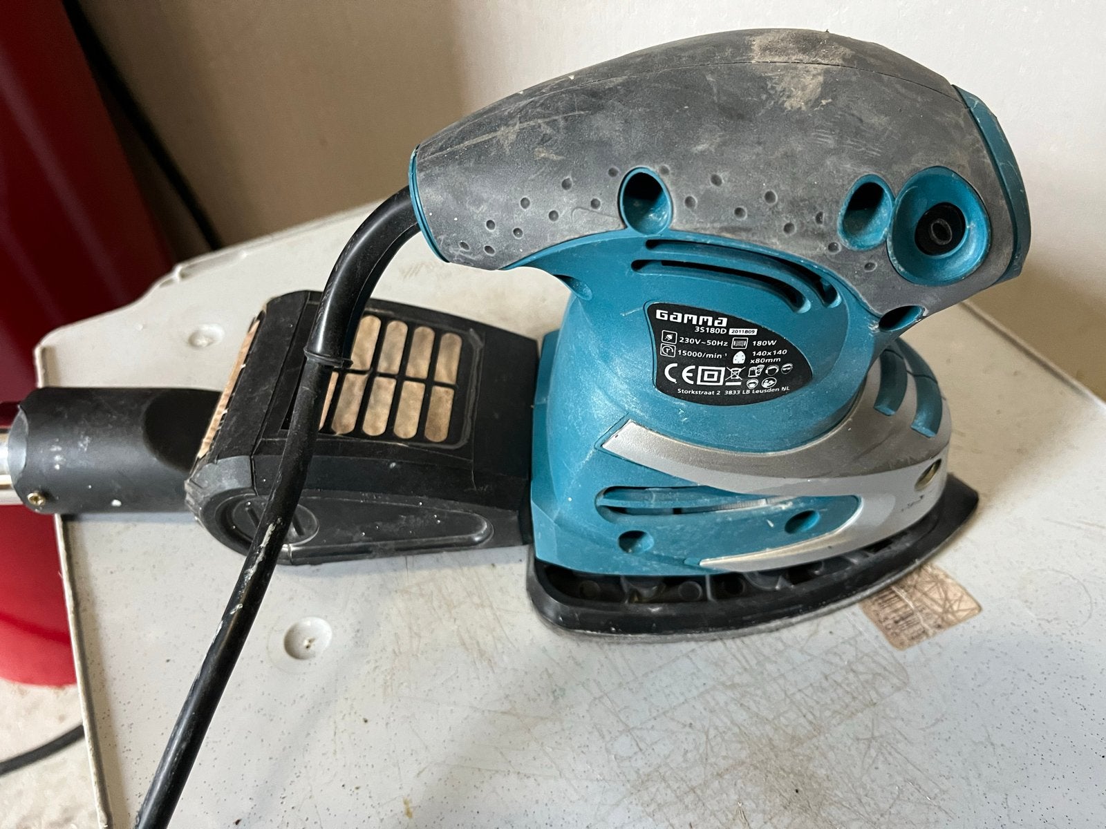 Gamma Puntschuurmachine - Goed Werkend, Doe-het-zelf en Verbouw, Gereedschap | Schuurmachines, Ophalen of Verzenden, Gebruikt