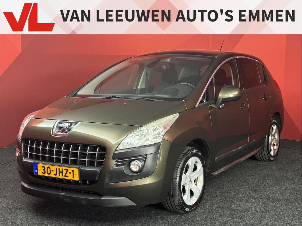 Peugeot 3008 1.6 VTi Première | Trekhaak | Panoramadak | cl, Auto's, Peugeot, Voorwielaandrijving, Stof, Gebruikt, Zwart