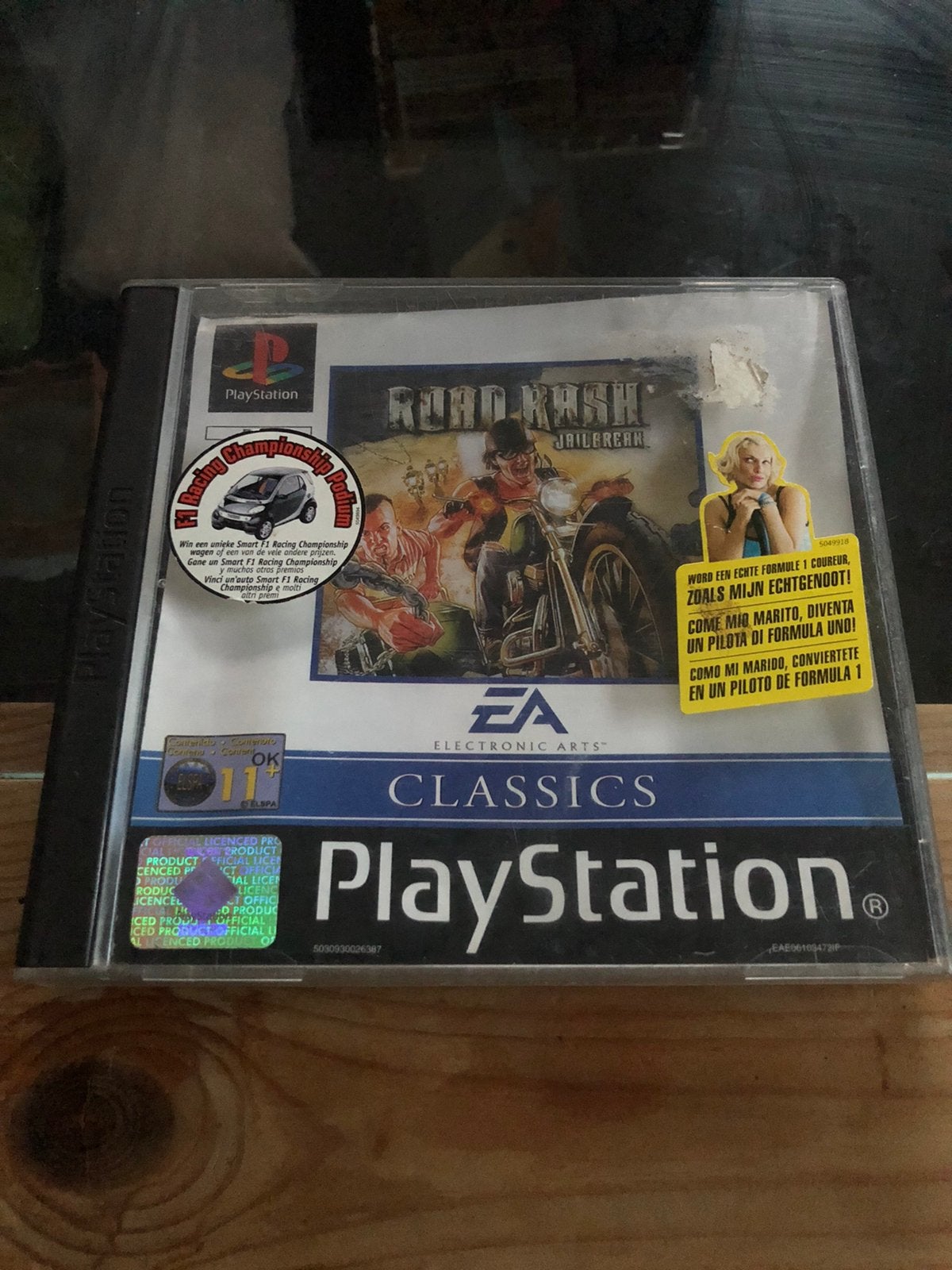 RoadRash Jailbreak, PS1, 1 speler, Ophalen, Zo goed als nieuw, Vanaf 3 jaar
