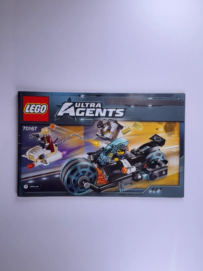 LEGO Ultra Agents 70167 (Instructions) Invizable Gold, Gebruikt, Overige thema's, Lego, Overige typen