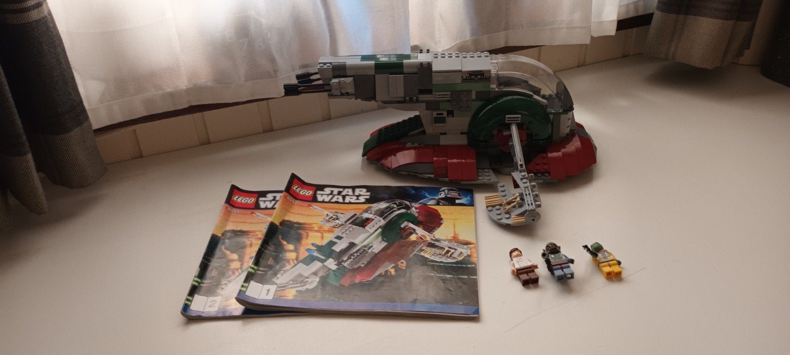 Lego Star Wars Slave I (8097) met minifiguren, Compleet, Gebruikt, Star Wars, Lego