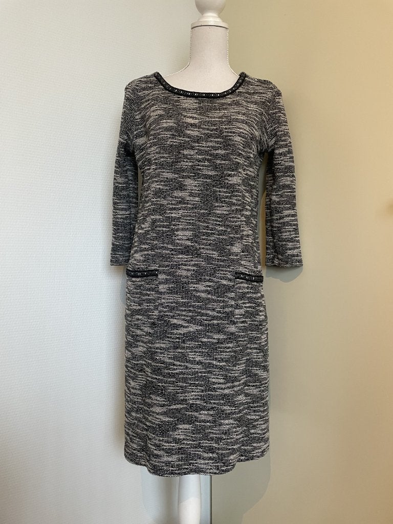 Zwart jurk Tom Tailor, Kleding | Dames, Maat 38/40 (M), Zwart, Nieuw, Knielengte