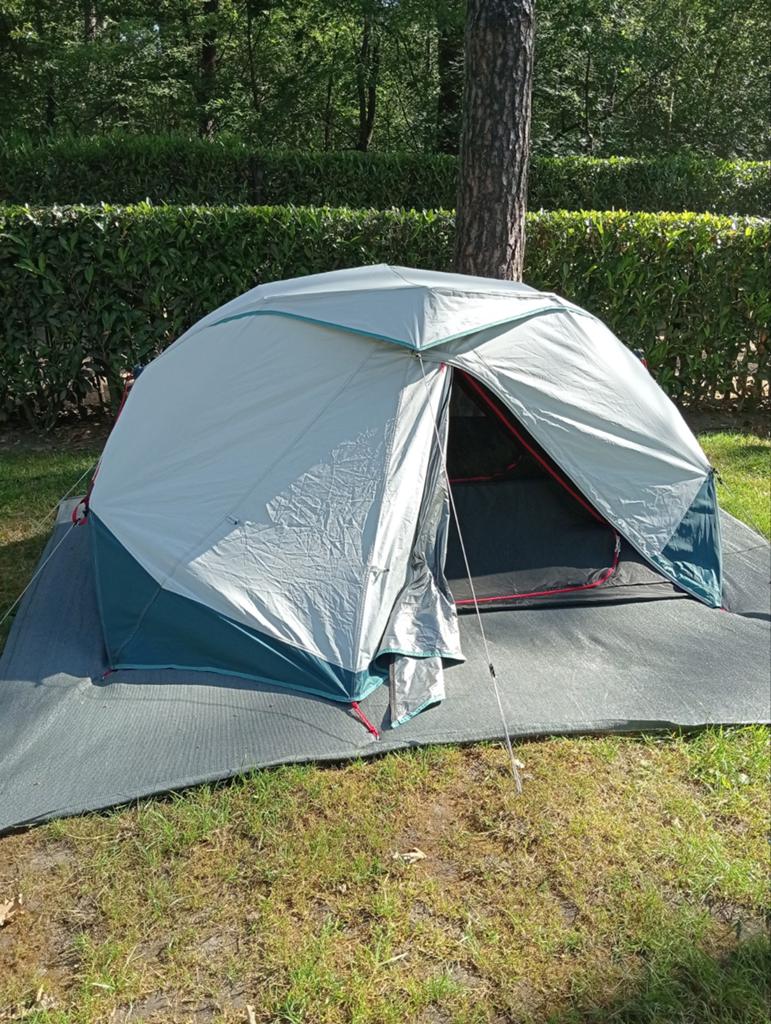 Quechua Easy Fresh & Black 2-persoons tent, Ophalen, Gebruikt, Tot en met 2