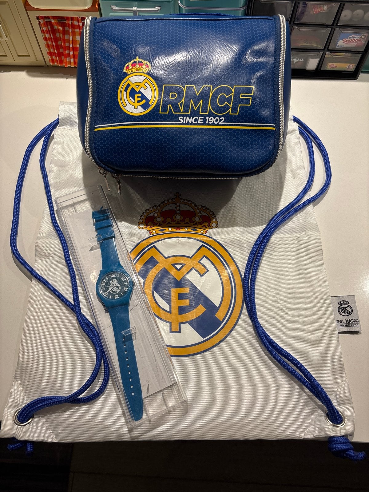 Real Madrid accessoires €12,50, Ophalen of Verzenden, Nieuw, Clubaccessoires