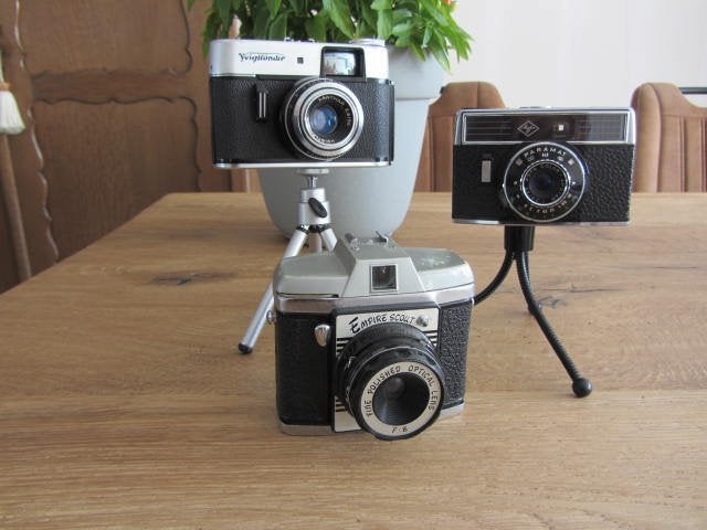 Nostalgische camera's, Ophalen of Verzenden, Gebruikt, Compact, Overige Merken
