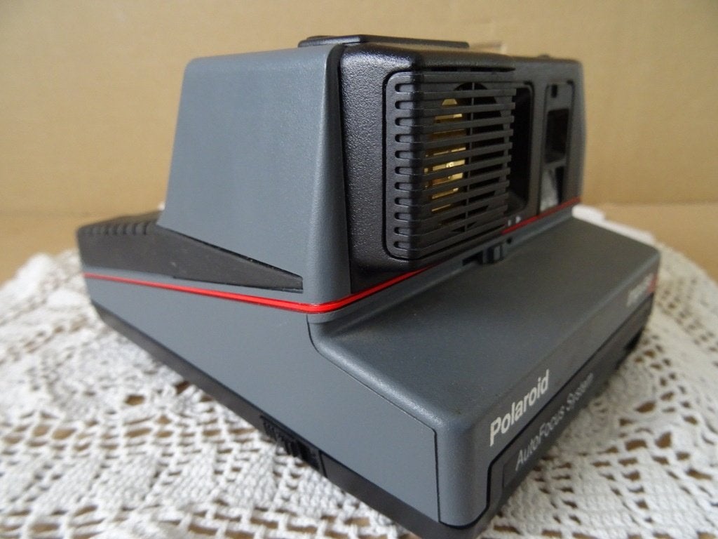 Curiosa Polaroid Impulse AF instant camera 1988-1994 Japan