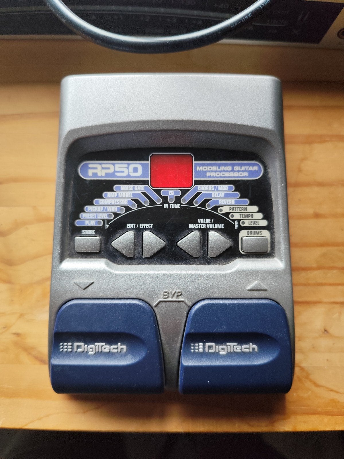 Digitech RP50 Modeling Gitaar Processor, Ophalen of Verzenden, Gebruikt, Delay of Echo