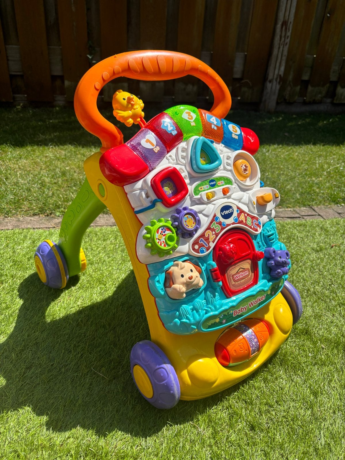 VTech Baby Walker - Interactieve Loopwagen met Geluid en Lic, Ophalen, Gebruikt, Overige typen, Met licht