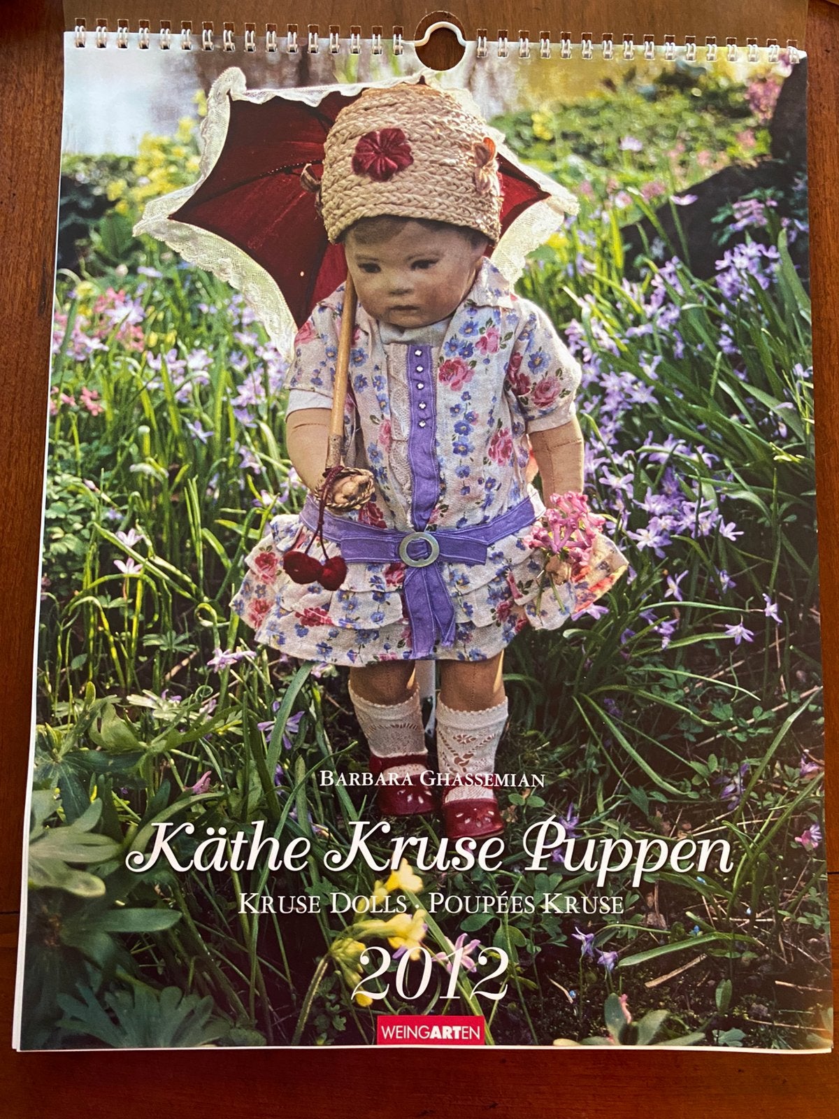 Grote Käthe Kruse poppen kalender 2012, Ophalen, Zo goed als nieuw, Pop