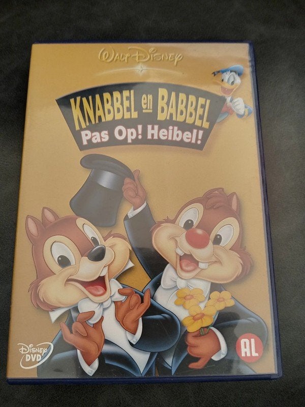 DVD Knabbel en Babbel Pas op! Heibel!, Cd's en Dvd's, Dvd's | Tekenfilms en Animatie, Gebruikt, Amerikaans, Tekenfilm, Alle leeftijden