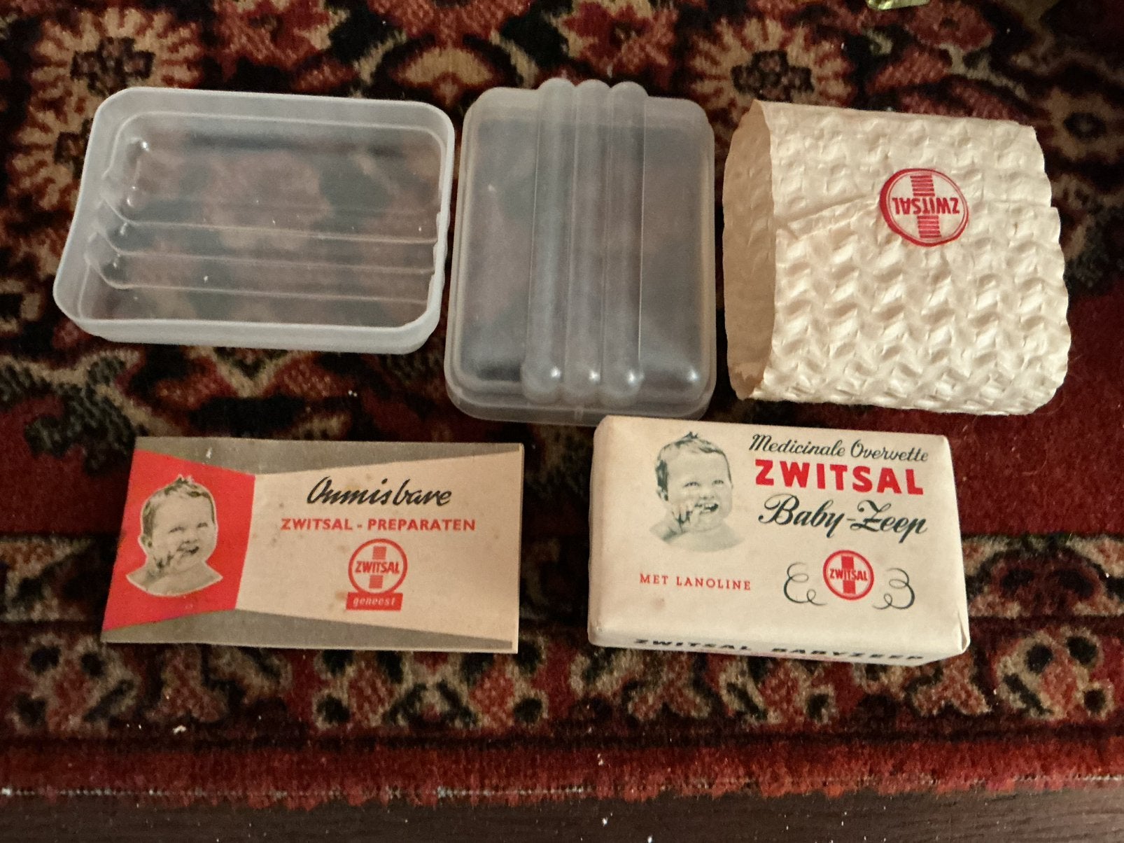 Zwitsal zeep in doosje en foldertje, Verzamelen, Ophalen of Verzenden, Nieuw, Verpakking