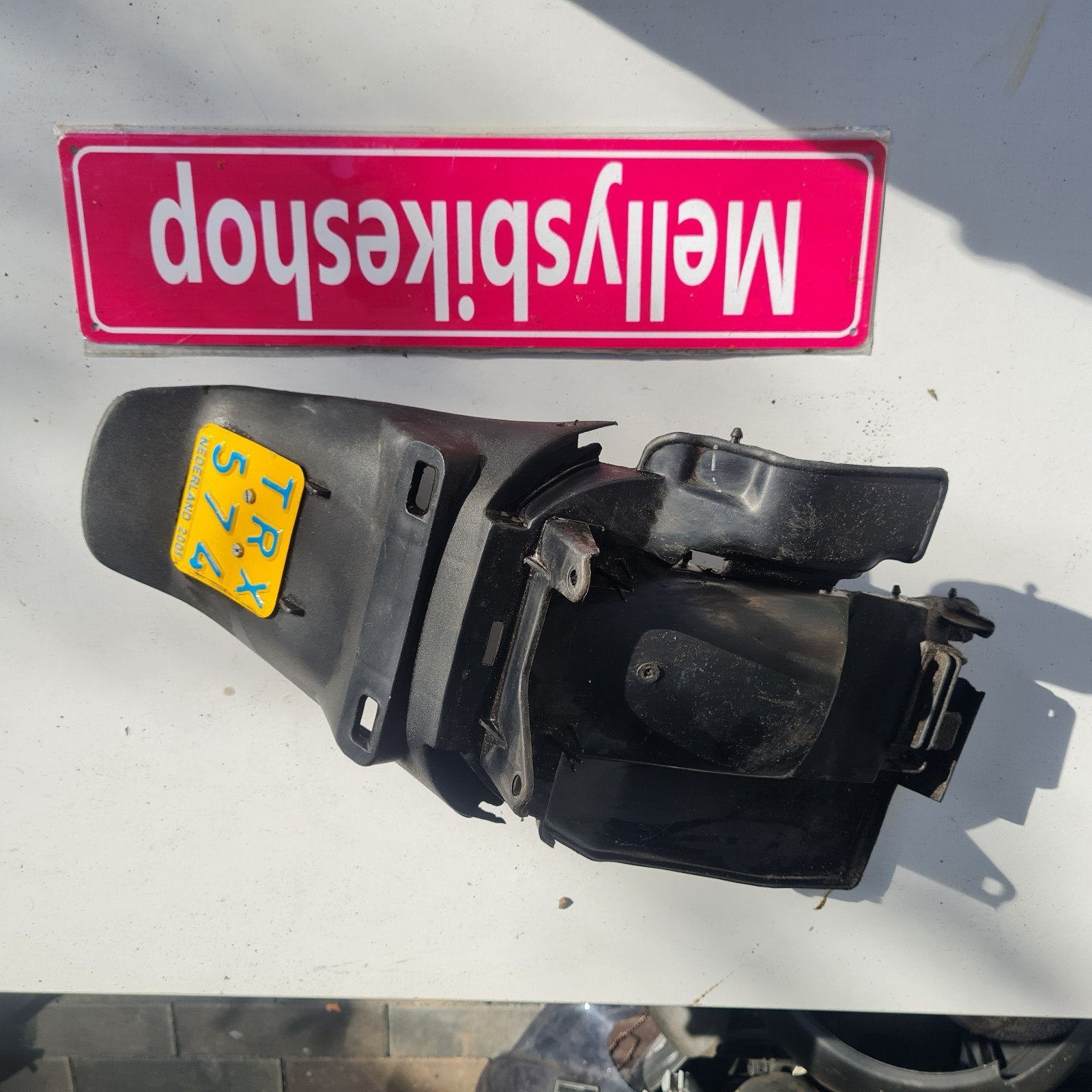 Kymco dj50 achterspatbord kentekenhouder, Ophalen of Verzenden, Kymco, Info@kymco.nl, Italie