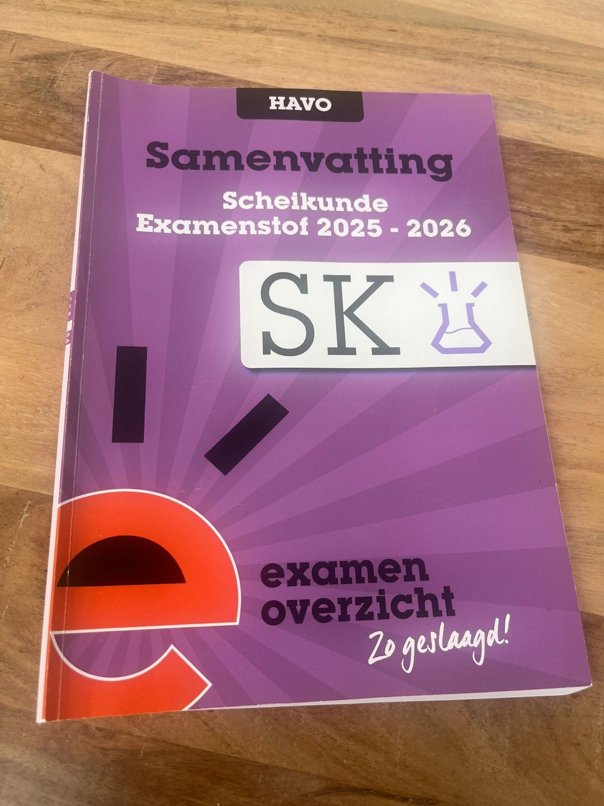 Samenvatting  Scheikunde Examenstof 2025-2026 Havo, Verzenden, Zo goed als nieuw