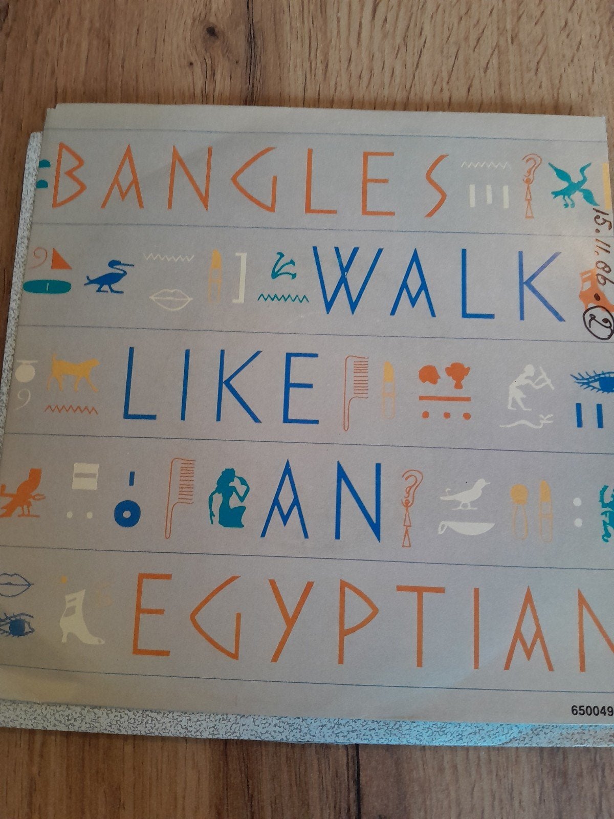 bangels 7 inch walk like an egyptian, Ophalen of Verzenden, Zo goed als nieuw, Pop