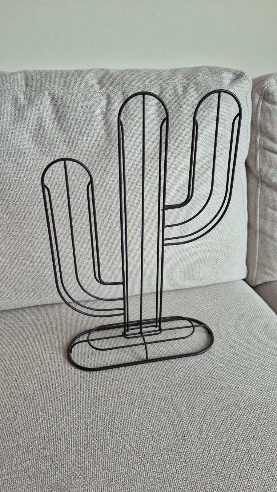 Nespresso Cuphouder Cactus Design - Zwart Metaal - koffie, Overige typen, Nieuw, Ophalen of Verzenden, Zwart
