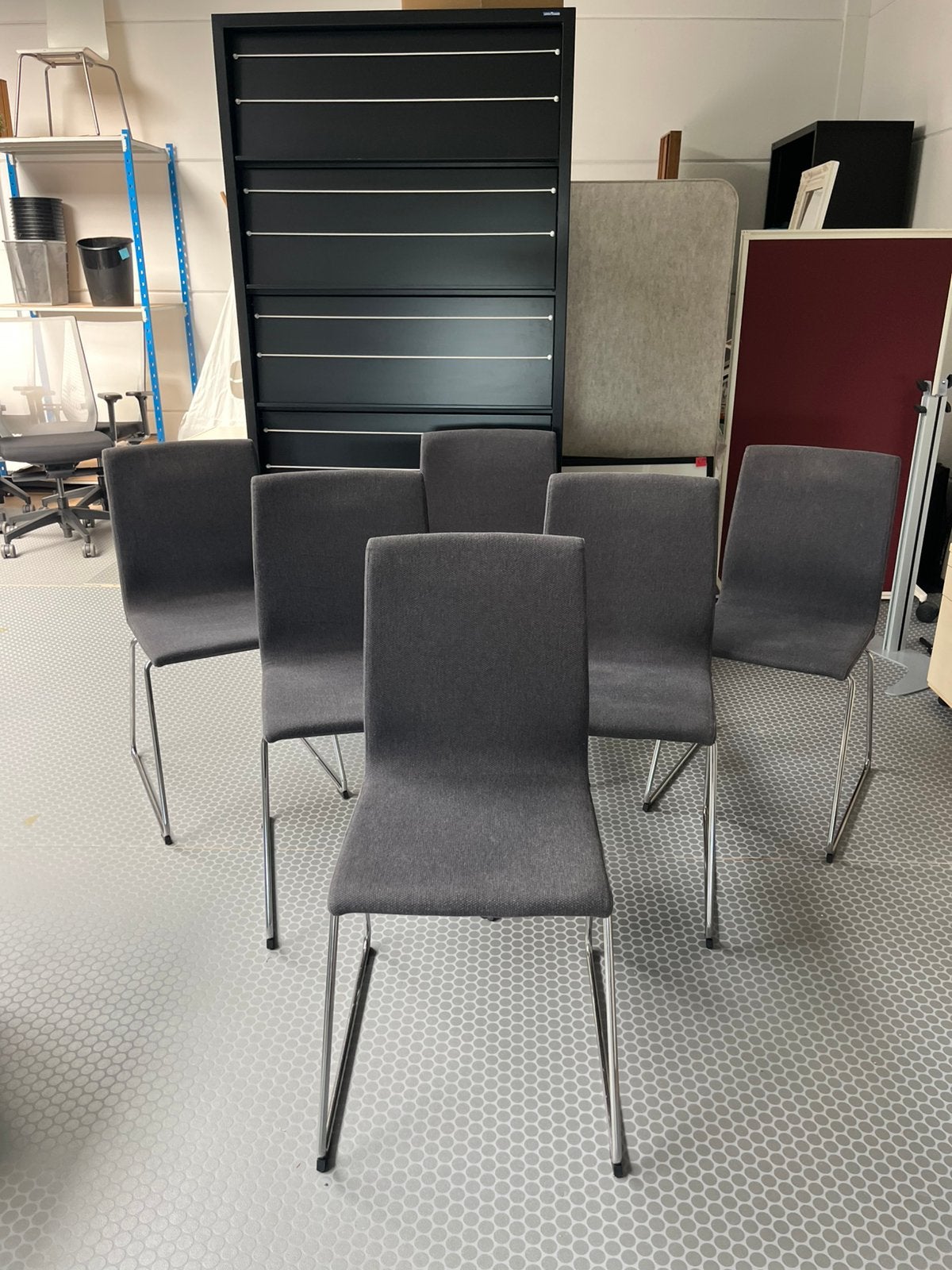 Zes Ikea Volfgang stoelen gebruikt, Prijs per stuk!, Huis en Inrichting, Stoelen, Ikea, Gebruikt, Ophalen of Verzenden, Stof