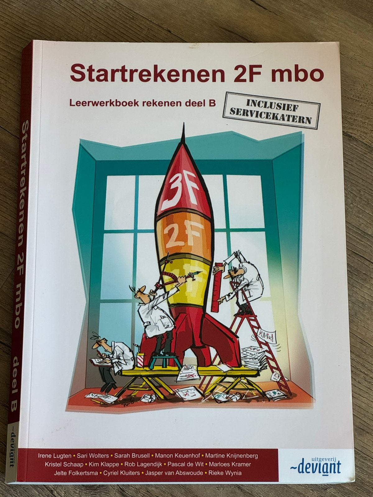 Startrekenen 2F mbo deel B - Leerwerkboek rekenen, Ophalen of Verzenden, Gelezen, Overige niveaus, Overige vakken