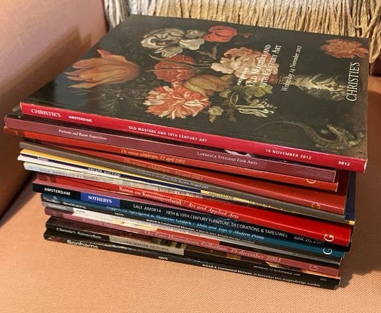 🔴 VERZAMELING 19x veilingcatalogus kunst oa Sotheby’s art, Boeken, Ophalen of Verzenden, Zo goed als nieuw