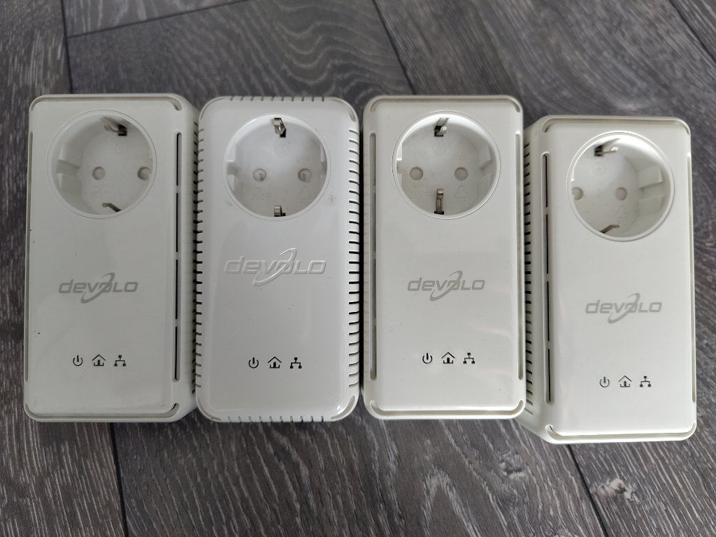 Devolo dLAN 200 AVplus set van 4, Ophalen, Gebruikt, Devolo