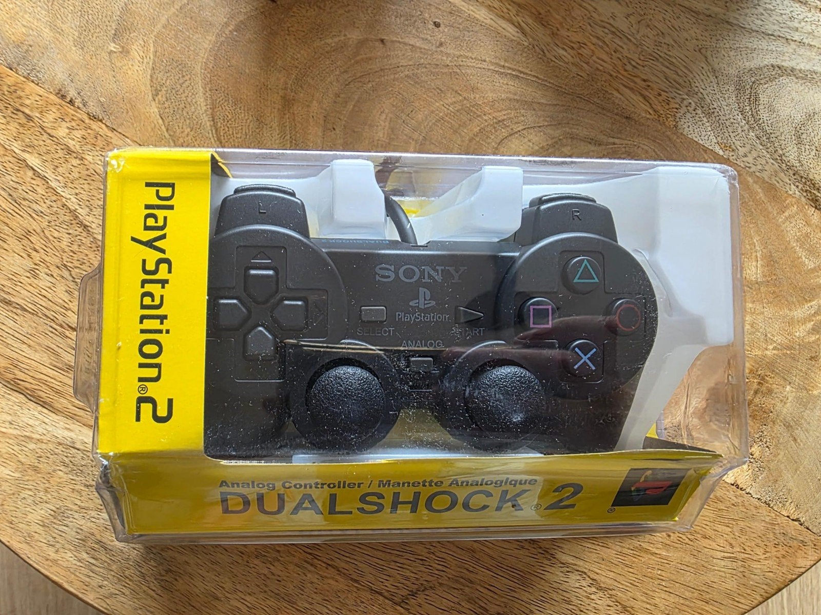 Sony PS2 Controller Dualshock 2 Zwart (Nieuw), Ophalen of Verzenden, Nieuw, Met 1 controller