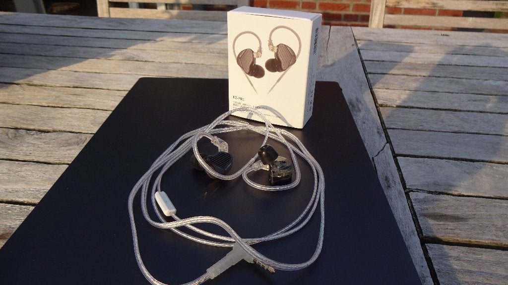 KZ-PR1 planar IEM earbuds, microfoon en originele verpakking, Ophalen of Verzenden, Zo goed als nieuw, Overige merken, Bluetooth