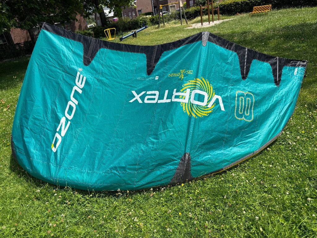 ozone vortex v1 8mtr, Watersport en Boten, 8 m², Geen board, Ophalen of Verzenden, Zo goed als nieuw